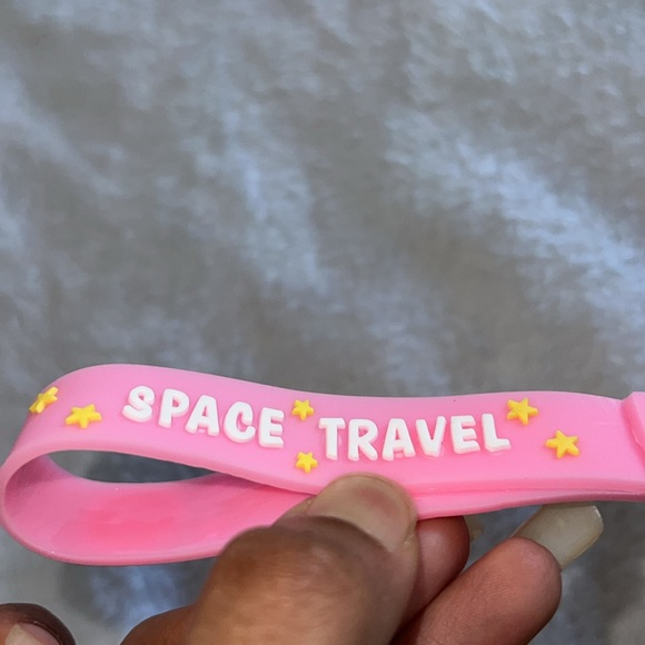Outer Space Keychain Wristlet Strap NOWT - Picture 6 of 6